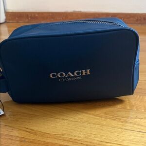 Coach Navy Toiletry Bag for Men